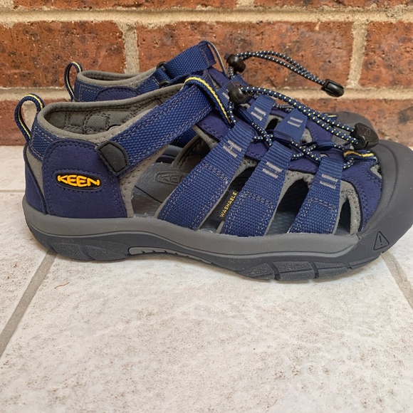 KEEN Newport Youth Waterproof Sandals Unisex Girls Boys 9212-Navy Blue US Size 5 - Picture 6 of 15